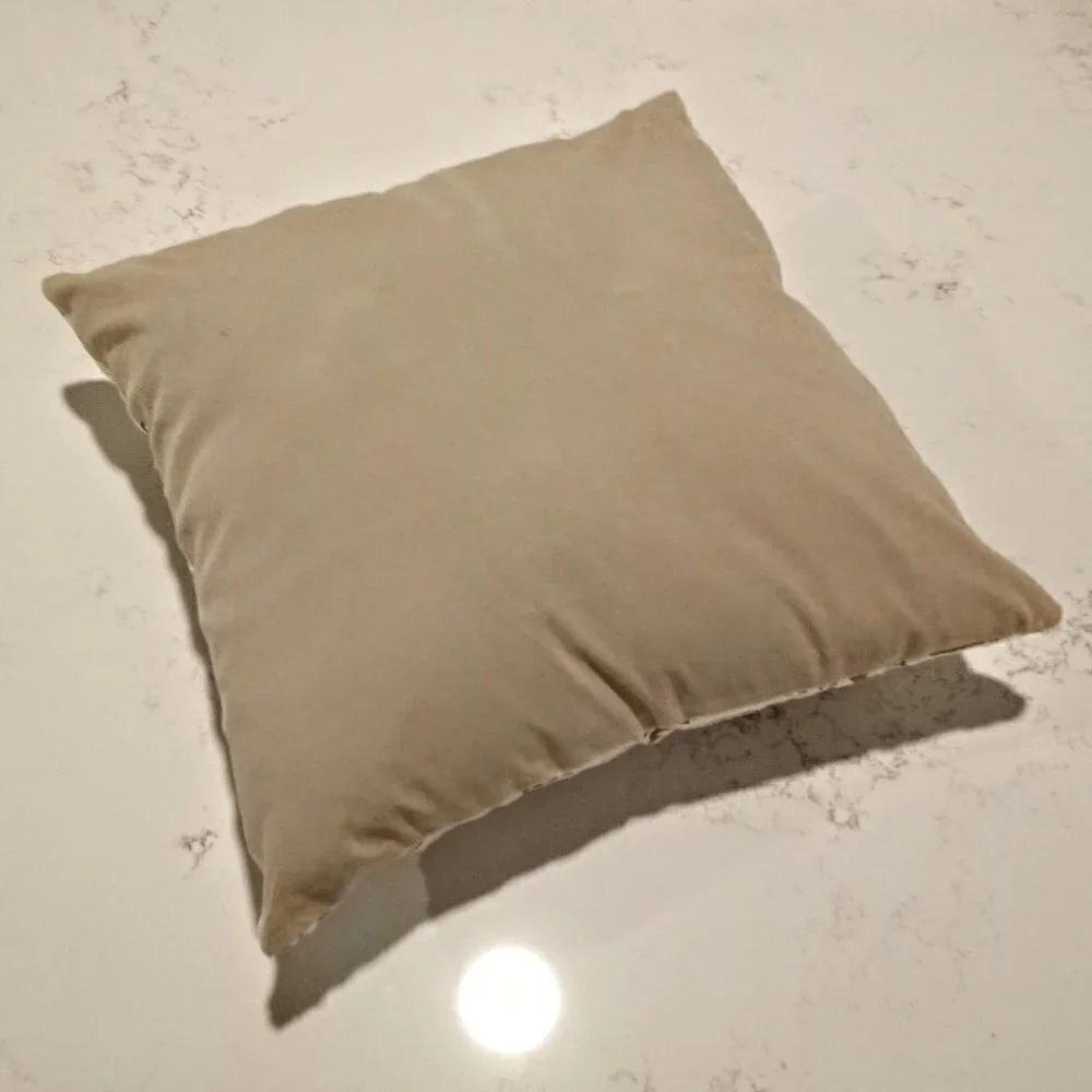 Vintage French Silk Print Pillow Sham Covers